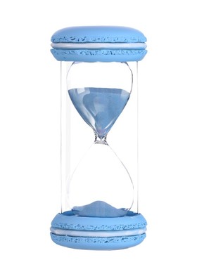 沙漏计时器儿童防摔30分钟半小时学生刷牙时间创意个性流沙瓶摆件