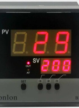 onlon安龙BI4/BI7/BI9温度控制器电子数显温控仪温控表E/K型Pt100
