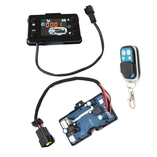 汽车驻车加热器主板12V24V控制器LCD大液晶开关线路板电脑板配件