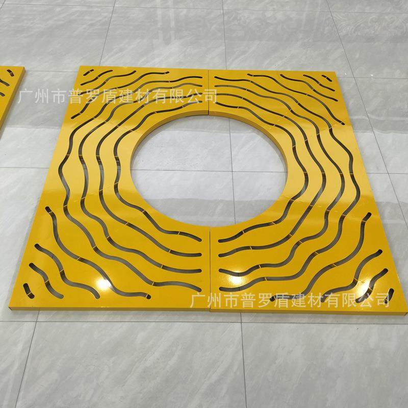 铸铁树池篦子人行道树穴盖板小区树坑围子河北方形圆形黑色