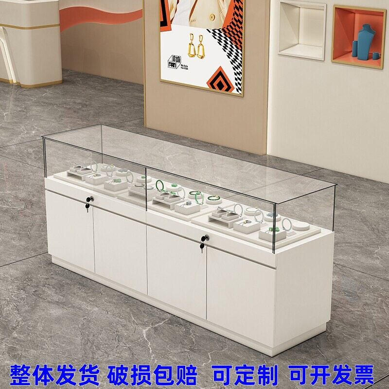 木质首饰珠宝展示柜产品模型展柜博物馆陈列柜商品手机玻璃柜台