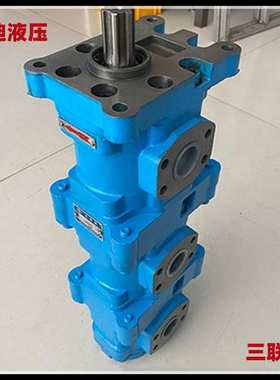 CBY3050/2032/K1016-156R三联齿轮泵 钻机用高压三联泵