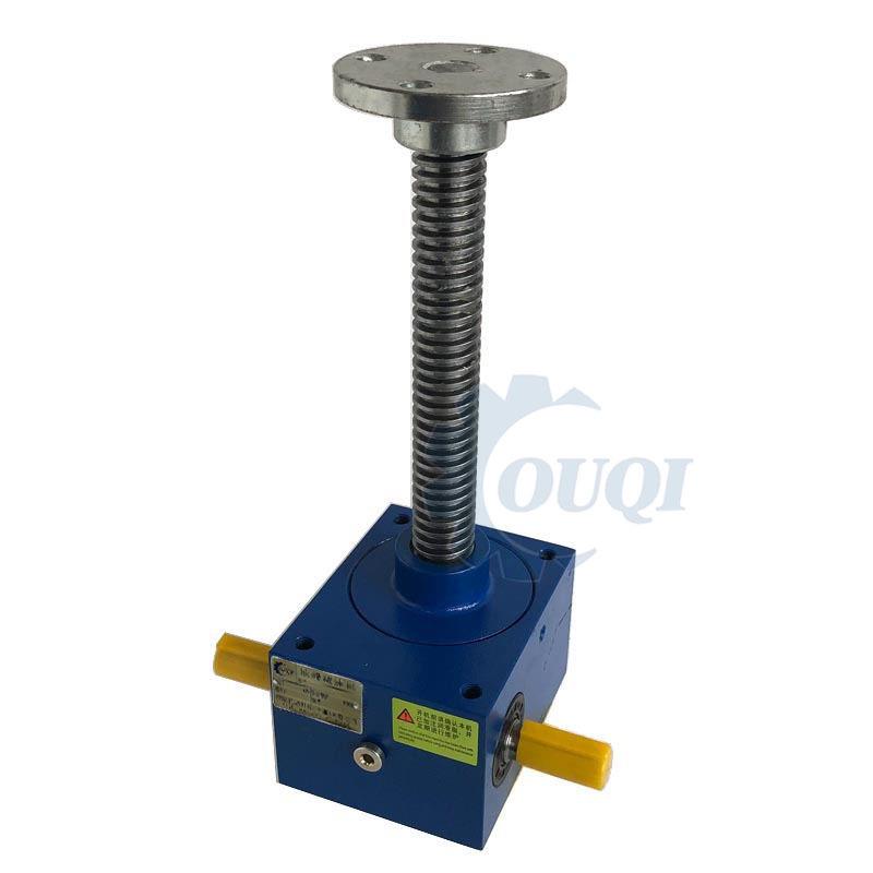 SJA10螺旋升降机方型蜗轮蜗杆升降机涡轮丝杆升降机