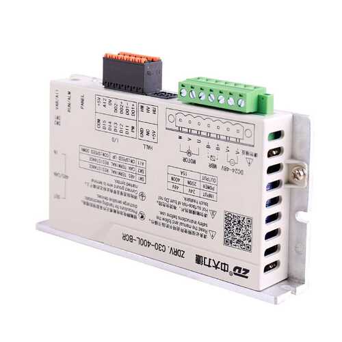 ZD中大 24V200W-48V400W无刷驱动器485/CAN通讯ZDRV.C30-400L-BCR