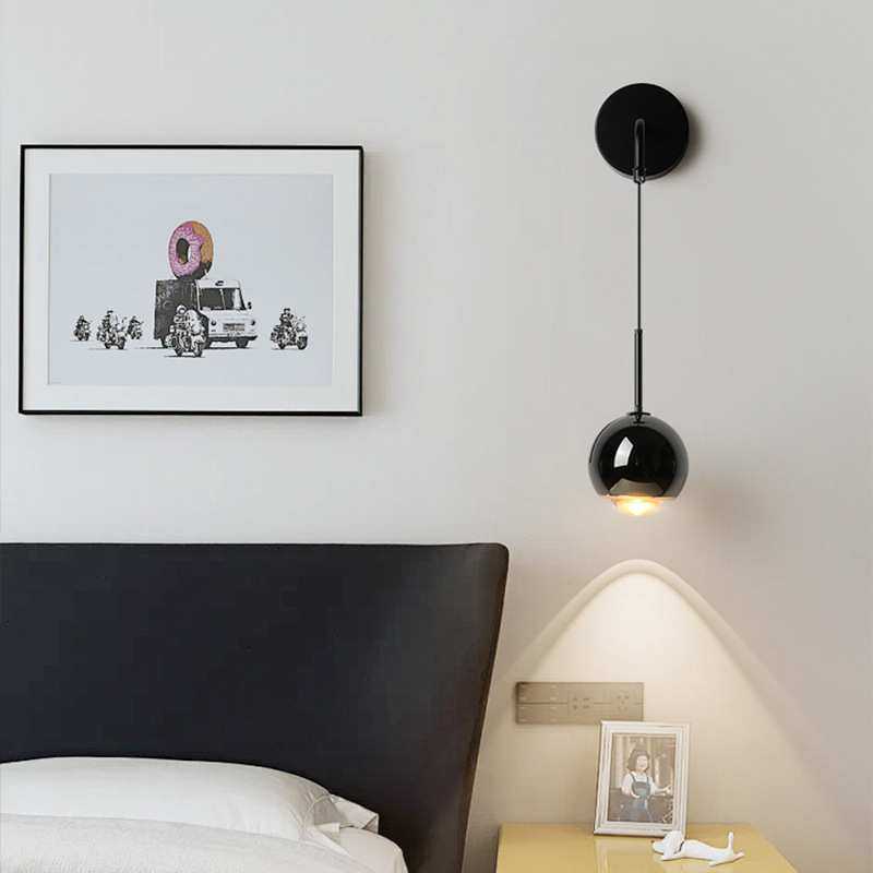 网红可触摸开关极简现代沙发玄关柜创意背景灯主卧室民宿床头壁灯,3C数码配件,摄像机配件,淘宝优惠券,粉丝福利购,淘宝优惠卷