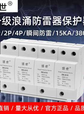 一级浪涌保护器 10/350us15kAT1新能源工业级防雷器 电涌避雷模块