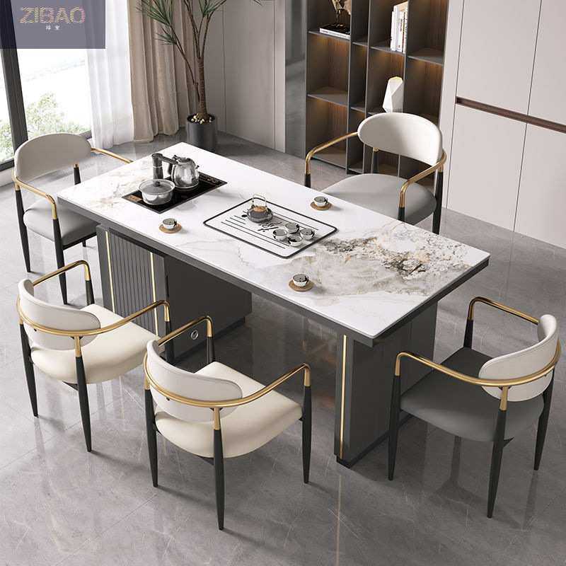 现代简约岩板茶桌椅组合轻奢阳台办公室小茶几石板茶台烧水壶一体,模玩/动漫/周边/娃圈三坑/桌游,模型制作工具/辅料耗材,淘宝优惠券,粉丝福利购,淘宝优惠卷