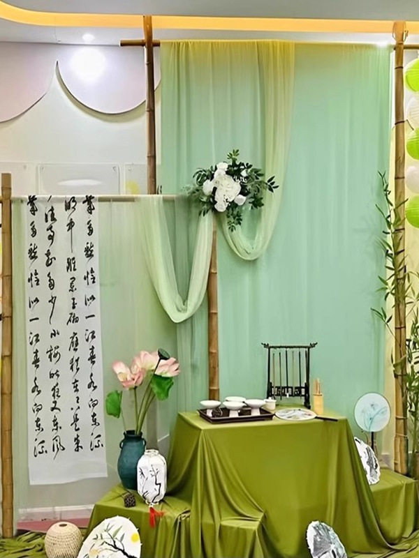 婚庆道具婚宴竹子架子展示架中式户外竹架竹子装饰迎宾架花幔花架