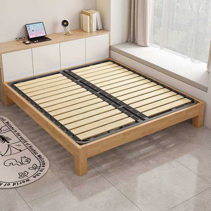 现代轻奢简约全实木排骨架床架子家用卧室硬板榻榻米无床头钢木床,模玩/动漫/周边/娃圈三坑/桌游,模型制作工具/辅料耗材,淘宝优惠券,粉丝福利购,淘宝优惠卷