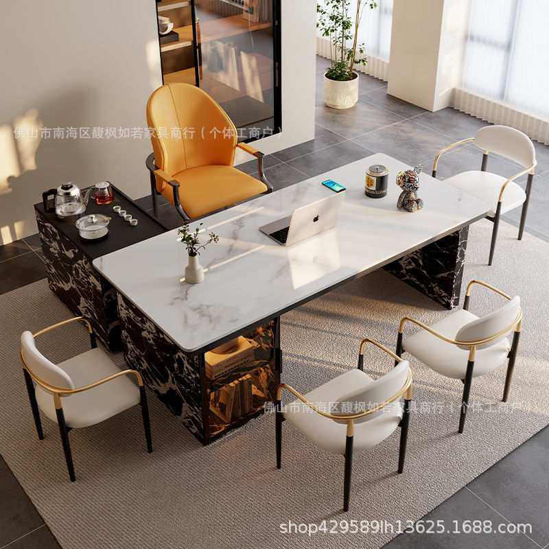 岩板茶桌椅组合现代轻奢高级感办公室一桌五椅烧水壶一体简约茶台,模玩/动漫/周边/娃圈三坑/桌游,模型制作工具/辅料耗材,淘宝优惠券,粉丝福利购,淘宝优惠卷