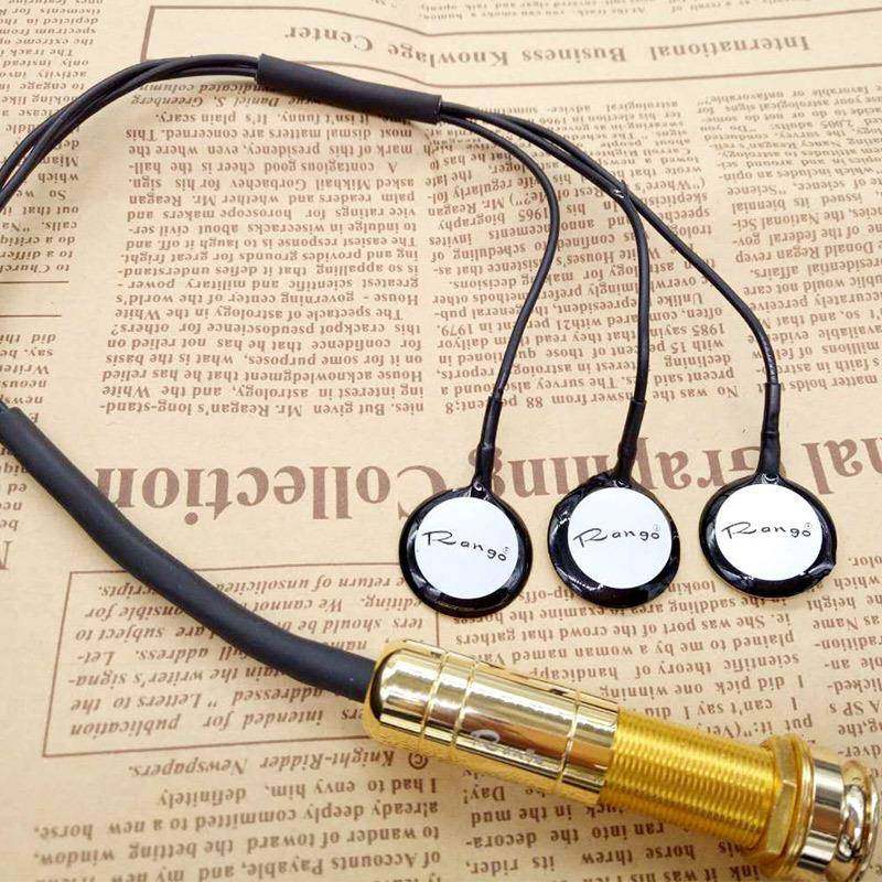 Rngo/蓝格民谣木吉他筝古琴中阮小a提琴马琴头古拾音器贴SAC片乐