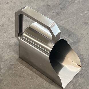 商铲用大不18锈钢簸箕铁戳子圾扒斗灰垃斗粮食撮子盒号厚实