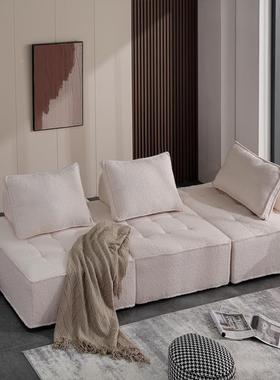 懒人沙发腐沙发块组合公小户型意式简约休闲单人寓卧室87348网方