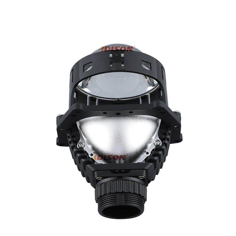 汽车led光透镜w大灯45高T1W双亮透聚光3寸无损安装镜改装大灯