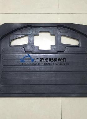挖掘机配件小松PC60-7胶/70-8/200/2106-5--7-8驾驶室地UQG板脚垫