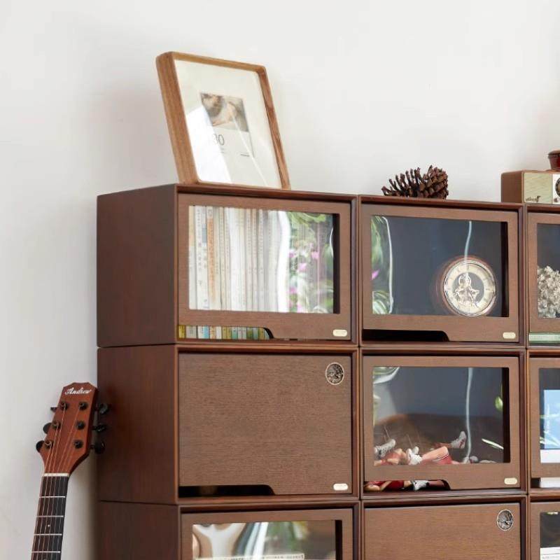 玩具积木实木收835纳箱床底抽书盒本收纳复古可叠加储透明物柜屉,收纳整理,收纳箱,淘宝优惠券,粉丝福利购,淘宝优惠卷