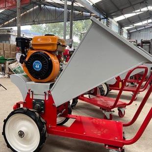 便携式铡草机柴油机树款汽油机秸秆剪枝粉机园SPE林果碎园修干湿
