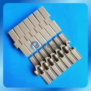 铂驰传动8列2系带链882系列翼侧转弯重载8输送机械设备塑料链板配