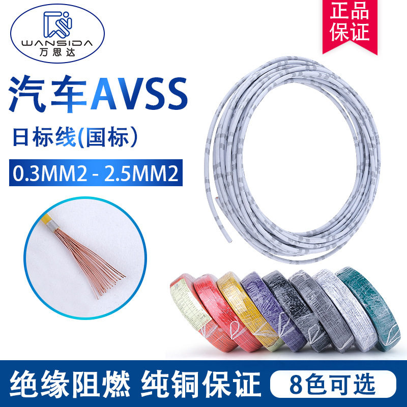 AVSS1.25平方车用耐高温电线