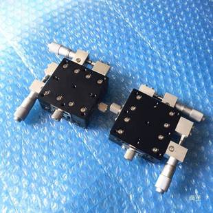 125 XY轴位移295平Y台手5动微工作台移动调十字滑台L40