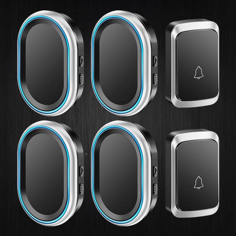 超远距离门铃无穿线用易安装智能遥控电子二防水门玲家墙A80二拖,电子/电工,楼宇对讲设备,淘宝优惠券,粉丝福利购,淘宝优惠卷