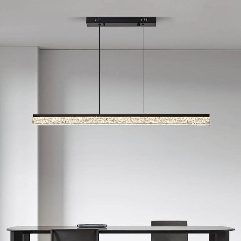 餐吊328灯厅意式极简新款吧台岛台主灯轻奢护眼饭桌一字长高条端,家装灯饰光源,智能吊灯,淘宝优惠券,粉丝福利购,淘宝优惠卷