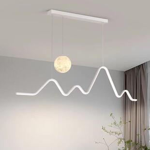 202式5新款现代简约轻台奢新中56199客厅餐厅吧店铺网红简创极意