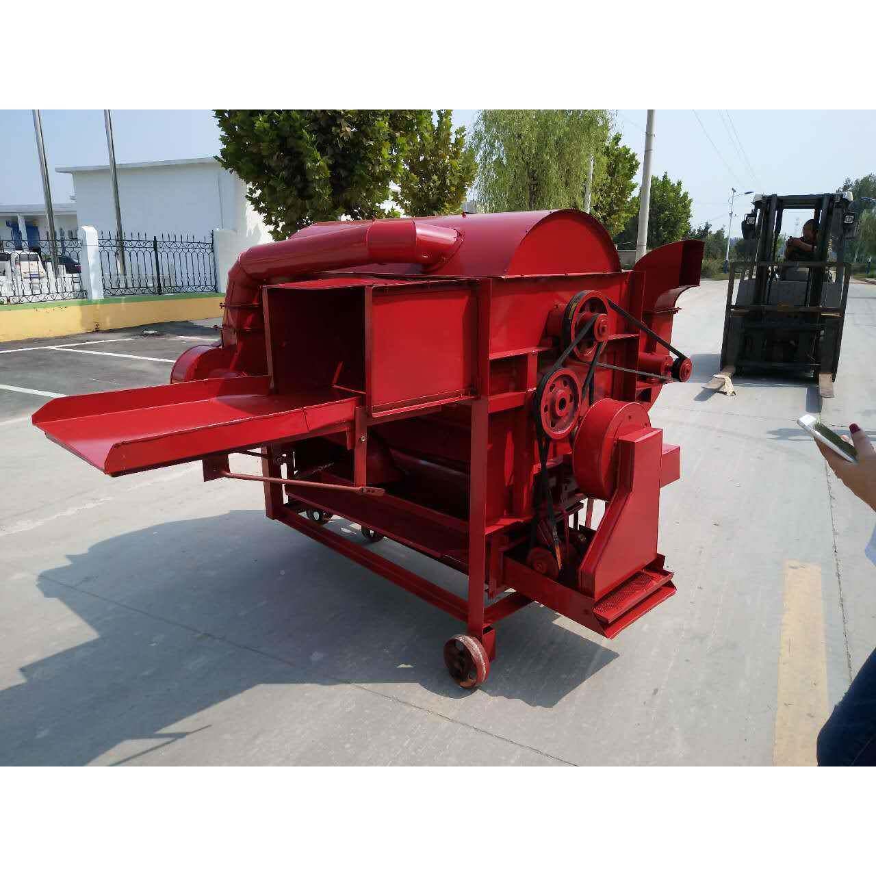 小麦水稻粒谷脱子脱粒机12型5粮食SXP机脱粒机拖拉机牵引稻麦脱粒