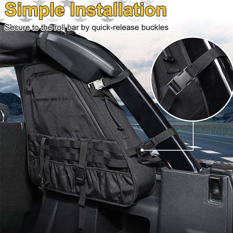 车载耐后行箱拉杆收纳袋李大黑容量防水磨侧挂袋TOM色储物箱