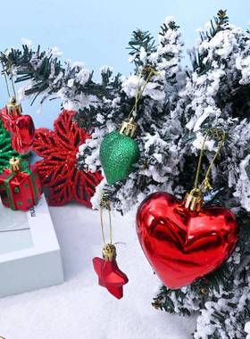 销款150p780cs电热镀圣树诞球套装电镀塑料圣诞节挂件圣诞吊饰