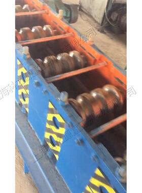 建筑架GFQ管变子方成型设备圆管自动压方机旧脚手架圆管方管机械