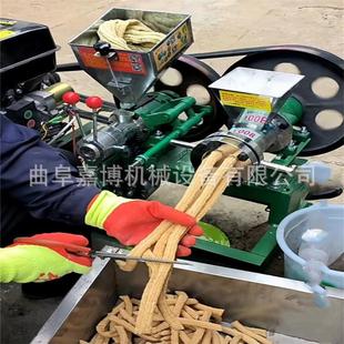 双机头汽油江米棍机 整粒玉米空心桂机 手电两用汽油米花棒机