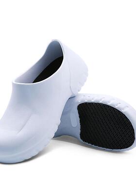 防滑耐油 厨师工作鞋 耐油耐水舒适鞋垫 达欧州标准S077