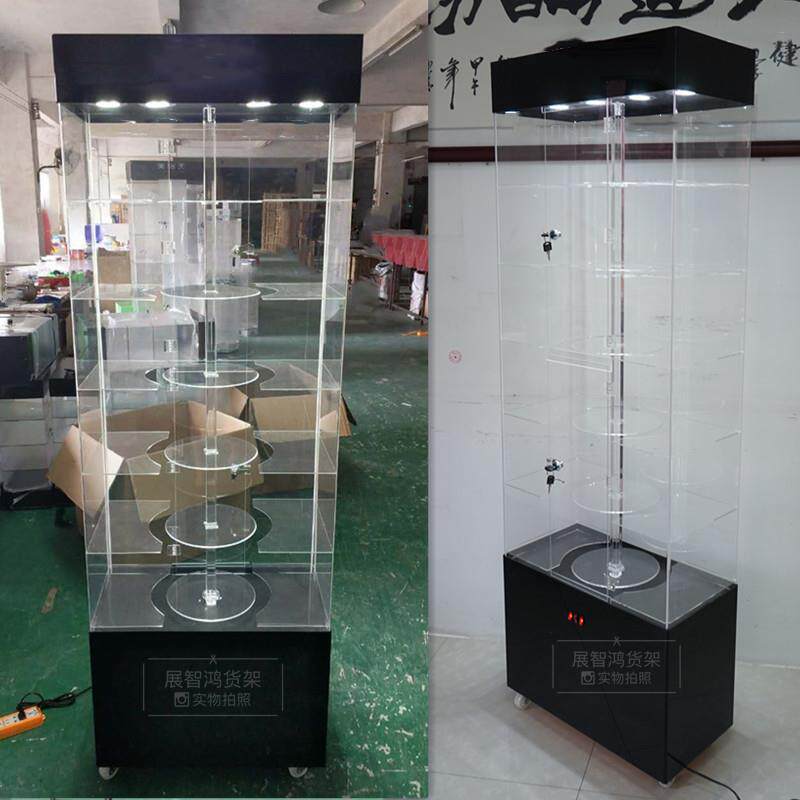 亚克力展架精品展示架 旋转展示柜 首饰柜手机配件展示架产品柜