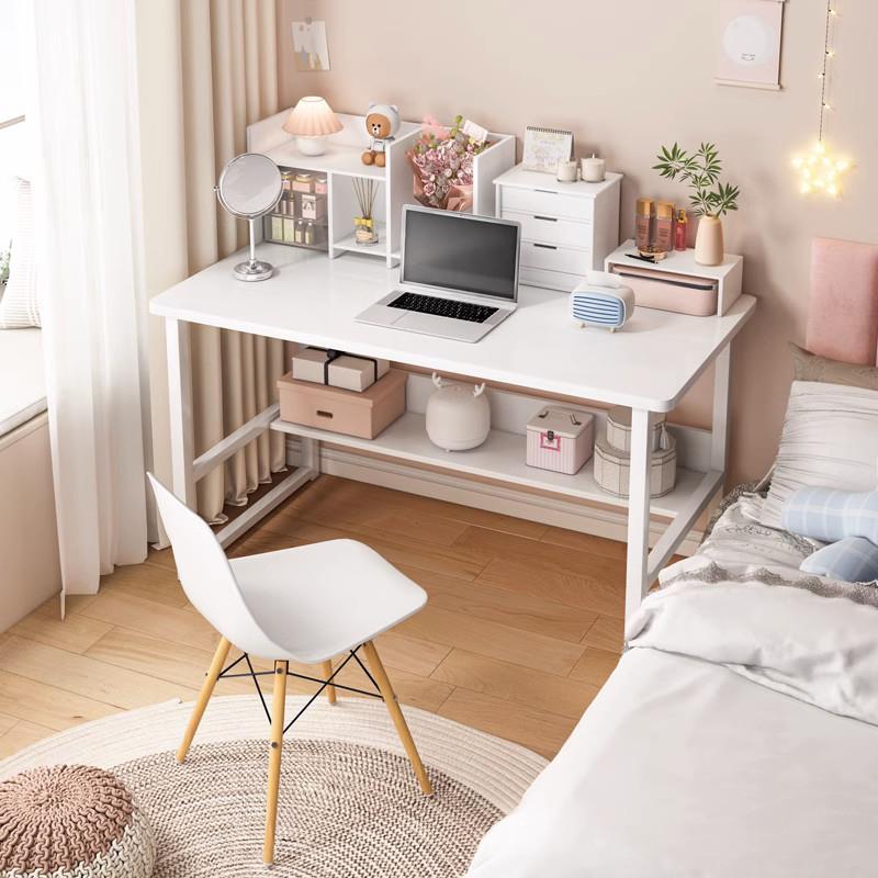 学习书桌化妆桌一体梳妆台卧室现代简约简易出租屋女生电脑桌子