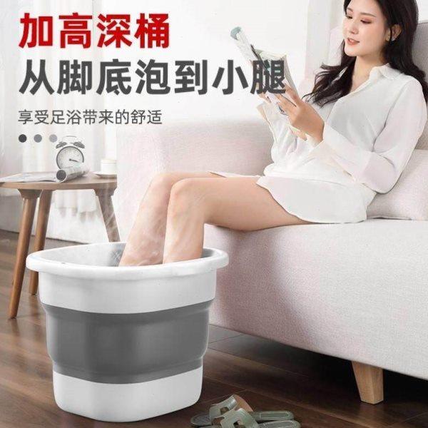 新疆包邮可折叠泡脚桶加高家用泡脚桶折叠足底按摩足浴盆宿舍脚盆,商业/办公家具,足浴盆,淘宝优惠券,粉丝福利购,淘宝优惠卷