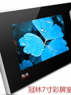 冠林彩色室内机AH1-D7/AH3-D7A可视对讲AH3-D4A门铃AH1-D4送配件