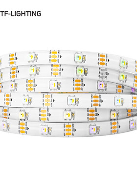 LED全彩四合一SK6812RGBNW自然白内置IC5050贴片可编程精品软灯带