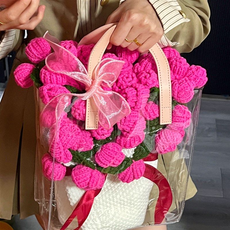 玫瑰花束毯子成品520节日送礼氛围感礼物家居装饰盖毯婚礼拍照,家居饰品,仿真花/假花,淘宝优惠券,粉丝福利购,淘宝优惠卷