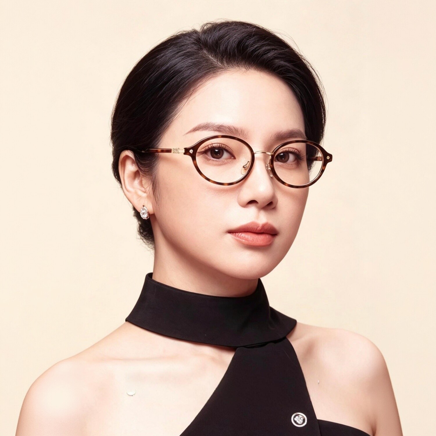海伦凯勒复古椭圆眼镜架中老年知性幸运8888女配近视老花镜片礼物