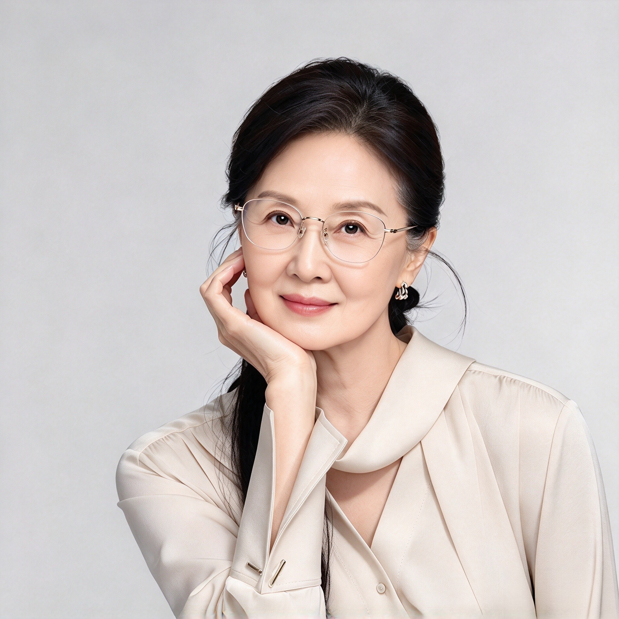 海伦凯勒椭圆眼镜架高档中老年知性时尚82102女近视老花镜片礼物