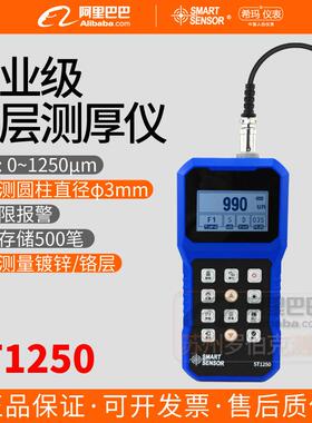 ST1250涂层测厚仪高精度数显分体式测厚仪便携式金属测量仪