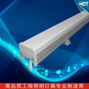 方形加厚led铝槽护栏管七彩贴片灯条户外防水数码灯DMX512轮廓灯