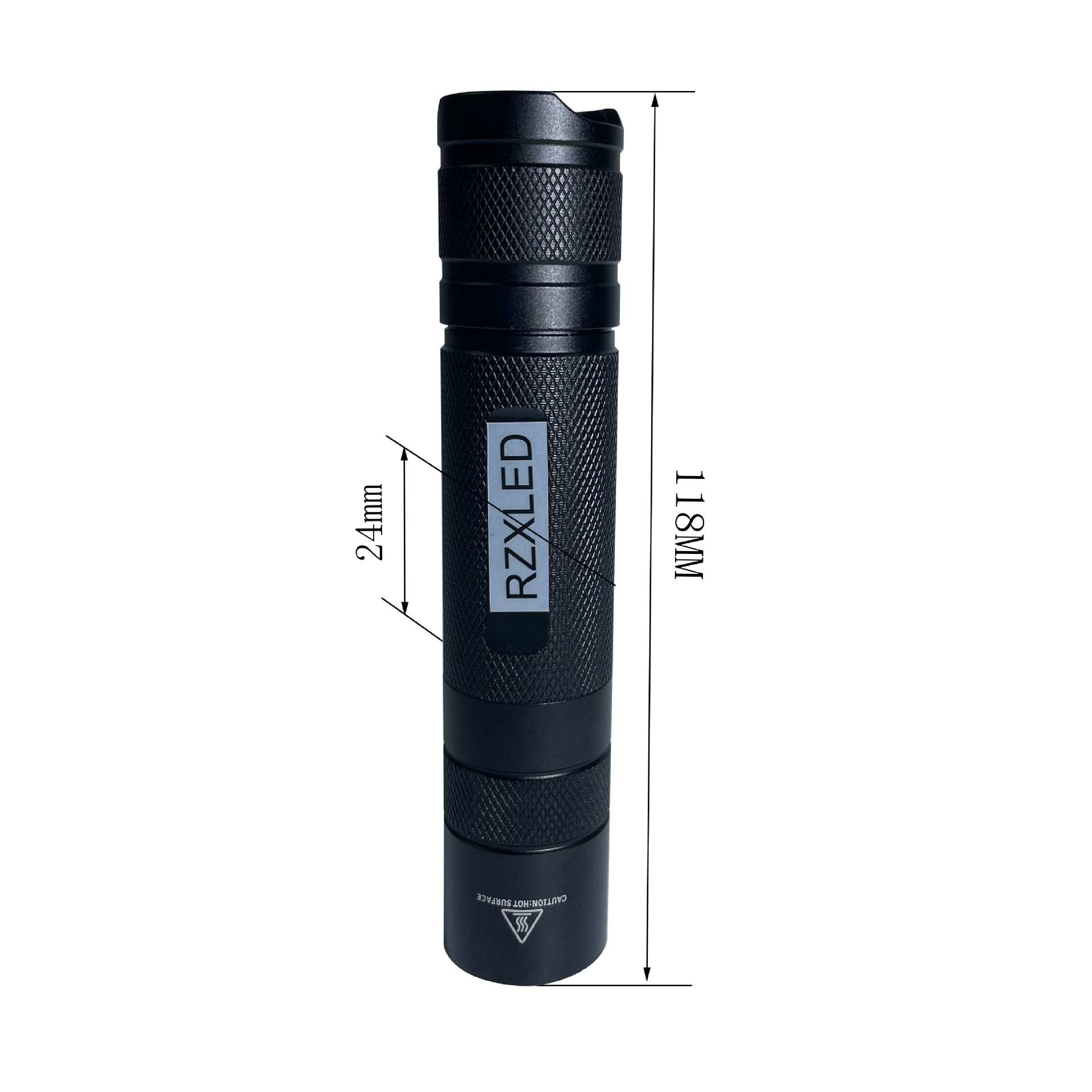 led 3w 90-150mw 330nm 335nm 340nm uvb 深紫外线检测手电筒