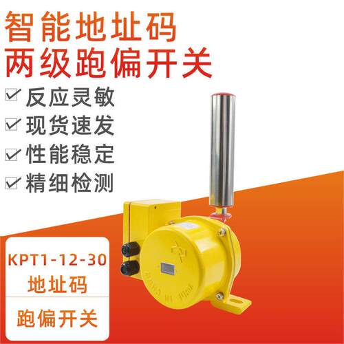 KWDZMLS-II地址码两级跑偏开关控制箱HFICDT1-12-30输送带防偏