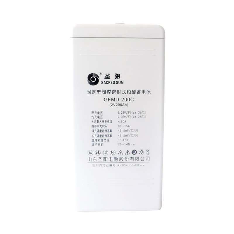 圣阳2V蓄电池GFMD 2V100AH/2V200AH/2V300AH/2V400AH/500AH直流屏 - 实物图