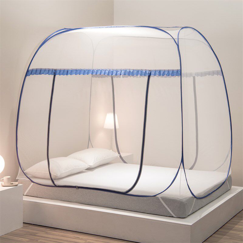 杜威卡夫免安装蒙古包蚊帐方便拆洗家用防摔儿童可折叠学生宿舍夏