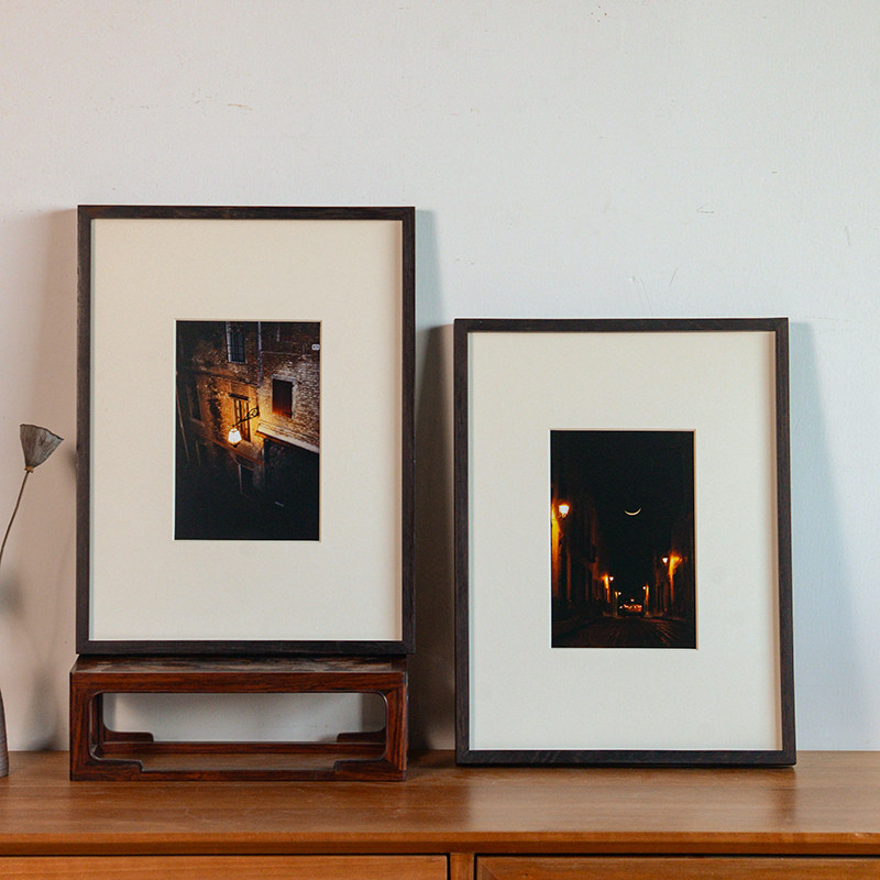 鸡翅木裱画框相框定制实木洗照片做成框照片打印加相框挂墙婚纱照,家居饰品,相框/画框,淘宝优惠券,粉丝福利购,淘宝优惠卷