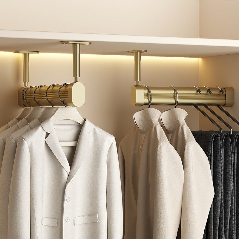 挂衣杆浅衣柜顶装衣橱纵向竖向横向衣通U型柜内伸缩悬吊晾型衣杆,基础建材,衣杆,淘宝优惠券,粉丝福利购,淘宝优惠卷