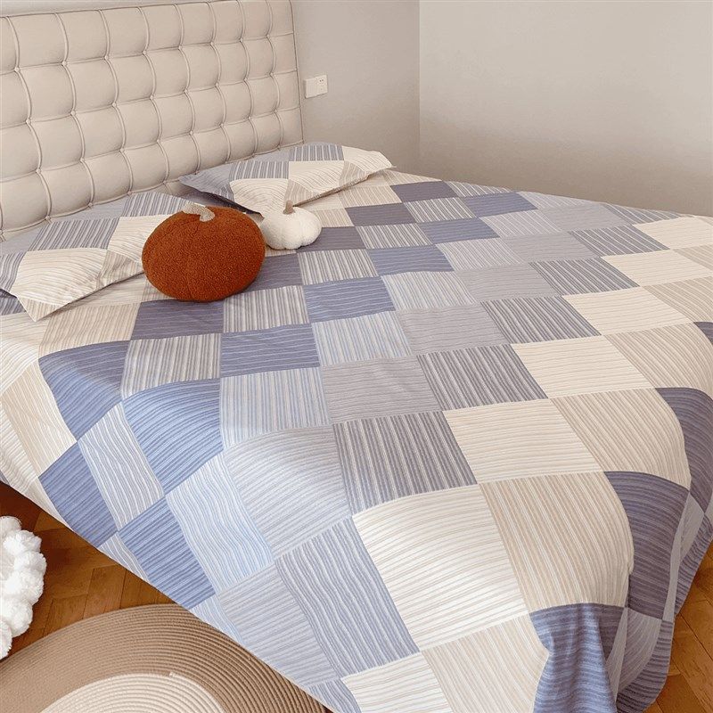 四季布原棉细纱老粗布床单三件套透气软席床上用品凉席床单枕套,床上用品,床单,淘宝优惠券,粉丝福利购,淘宝优惠卷